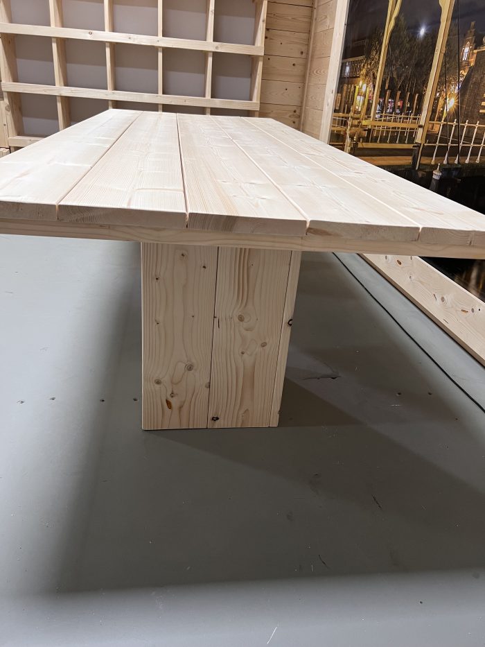 Steigerhouten Tafel Deluxe